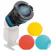 Expoimaging Rogue 3 in 1 Flash Grid w/ White Inserts & 3 Gels