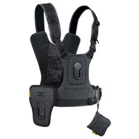 Cotton Carrier G3 2 Camera Harness Grey