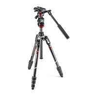 Manfrotto MVKBFRTC-LIVE Befree Live Carbon Fibre Twist Lock Tripod Kit Open Box
