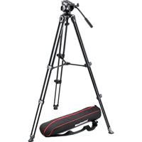 Manfrotto MVK500AM 500 Twin Leg Aluminium Tripod with 500 Fluid Head Kit