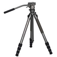 Sirui Pilot Series Tripod with GT5 Video Head Metal Grey