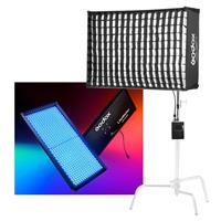 Godox LiteWafer UP150R Slim Full-Colour RGB LED Light Panel K1 Kit