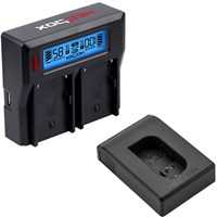 Hedbox RP-DC50 Charger Dual Battery Charger and BLK22 Plate Kit