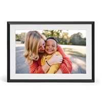 Aura Carver Mat Digital Photo Frame Black