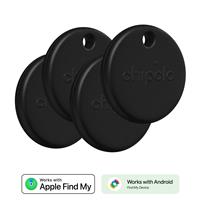 Chipolo POP Tracking Tag 4 Pack Black