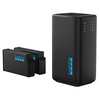 GoPro MAX 2 Dual Battery Charger with 2 Enduro Batteries Included Open Box
