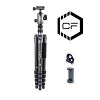 Vanguard VEO 3GO 265HCB Ultra-Tall Carbon Fibre Travel Tripod with Monopod Leg