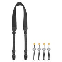 Vanguard Connect Webbing Neck Strap Black