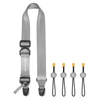 Vanguard Connect Quick Adjust Webbing Neck Strap Grey
