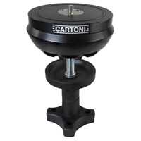 Cartoni 100mm Half Bowl for Bowl Tripods with Interchangeable Screw