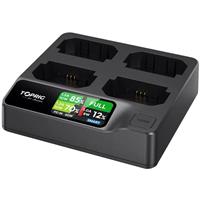 Accsoon 100W 4-Bay NP-FZ100 Fast Charger