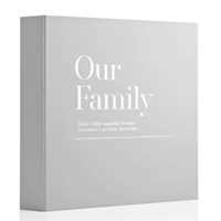 Moments Coffee Table Scrapbook Album Our Family