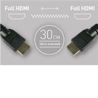 Atomos Coiled Full HDMI To Full HDMI Cable (30-45cm)