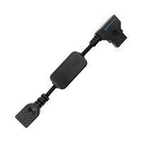 Kondor Blue D-Tap to 5V USB Female Converter 6-in Cable Black