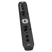 Kondor Blue 2-Inch Monitor Cage NATO Rail Anti-Twist Raven Black