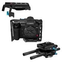 Kondor Blue Panasonic S1H Cinema Base Rig MKII Raven Black