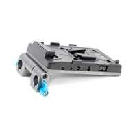 Kondor Blue Cine V Mount Battery Plate For LWS 15mm Rods Space Grey