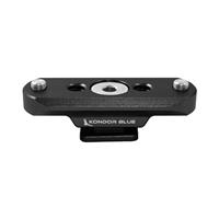 Kondor Blue NATO Rail to Hot Shoe Adapter Black
