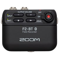 Zoom F2-BT Field Recorder with Bluetooth and Lavalier Mic