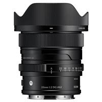 Sigma 20mm f/2 DG Contemporary Lens Black for Sony E