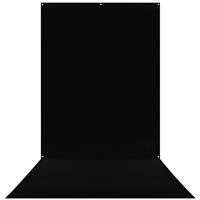 Westcott X-Drop Wrinkle-Resistant Backdrop - Rich Black Sweep (5' x 12')