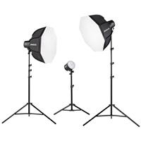 Westcott U60-B Bi-Color LED 3-Light Softbox Kit (Type C - EU)