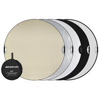 Westcott Illuminator QuickGrip 5-in-1 Reflector (50