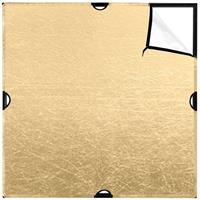 Westcott Scrim Jim Cine 2-in-1 Gold/White Bounce Fabric (4' x 4')