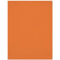 Westcott X-Drop Wrinkle-Resistant Backdrop - Tiger Orange (5' x 7')