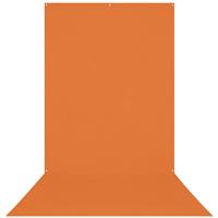 Westcott X-Drop Wrinkle-Resistant Backdrop - Tiger Orange (5' x 12')