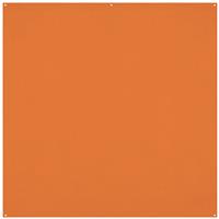 Westcott X-Drop Pro Wrinkle-Resistant Backdrop - Tiger Orange (8' x 8')