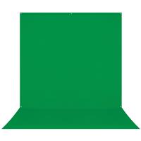 Westcott X-Drop Pro Wrinkle-Resistant Backdrop - Chroma-Key Green Screen Sweep (8' x 13')