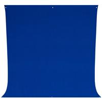 Westcott Wrinkle-Resistant Backdrop - Chroma-Key Blue/Royal Blue (9' x 10')