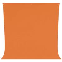 Westcott Wrinkle-Resistant Backdrop - Tiger Orange (9' x 10')