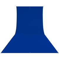 Westcott Wrinkle-Resistant Backdrop - Royal Blue / Chroma-Key Blue (9' x 20')
