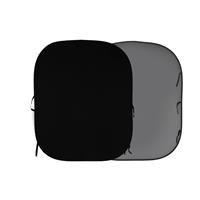 Manfrotto Plain Collapsible 1.8 x 2.15m Black/Mid Grey LL LB67GB