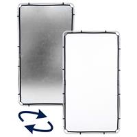 Manfrotto Skylite Rapid Facric Medium 1.1 x 2m Silver/White - LL LR81231R