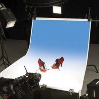 Colorama Colorgrad 100x170cm White/Sky