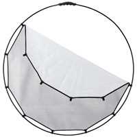 Manfrotto HaloCompact Plus Reflector 98cm 38-inch Silver/White