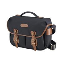 Billingham Hadley Pro Original Shoulder Bag - Black Canvas/Tan