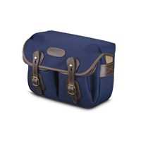 Billingham Hadley Small Shoulder Bag - Navy Canvas/Chocolate