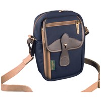Billingham Airline Stowaway Navy/Chocolate