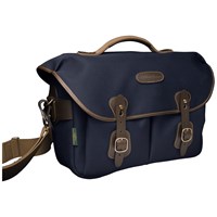 Billingham Hadley One Shoulder Bag Navy Canvas/Chocolate