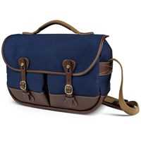 Billingham Mini Eventer Navy Canvas/ Chocolate