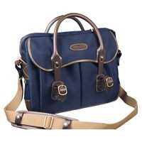 Billingham Thomas Briefcase and Laptop Bag Navy/Chocolate