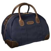 Billingham Overnighter Navy/Chocolate