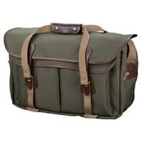 Billingham 555 MKII Shoulder Bag Sage Fibrenyte/ Chocolate