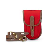 Billingham TEN-16 Compact Camera Case Burgundy Canvas/Chocolate