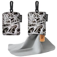 Spudz 10 x 10 Ultra Lens Cloth In Pouch w/FOGZOFF (Snow Sheds)