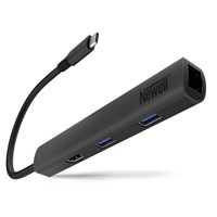 Newell Universal 6-in-1 USB-C Hub Graphite